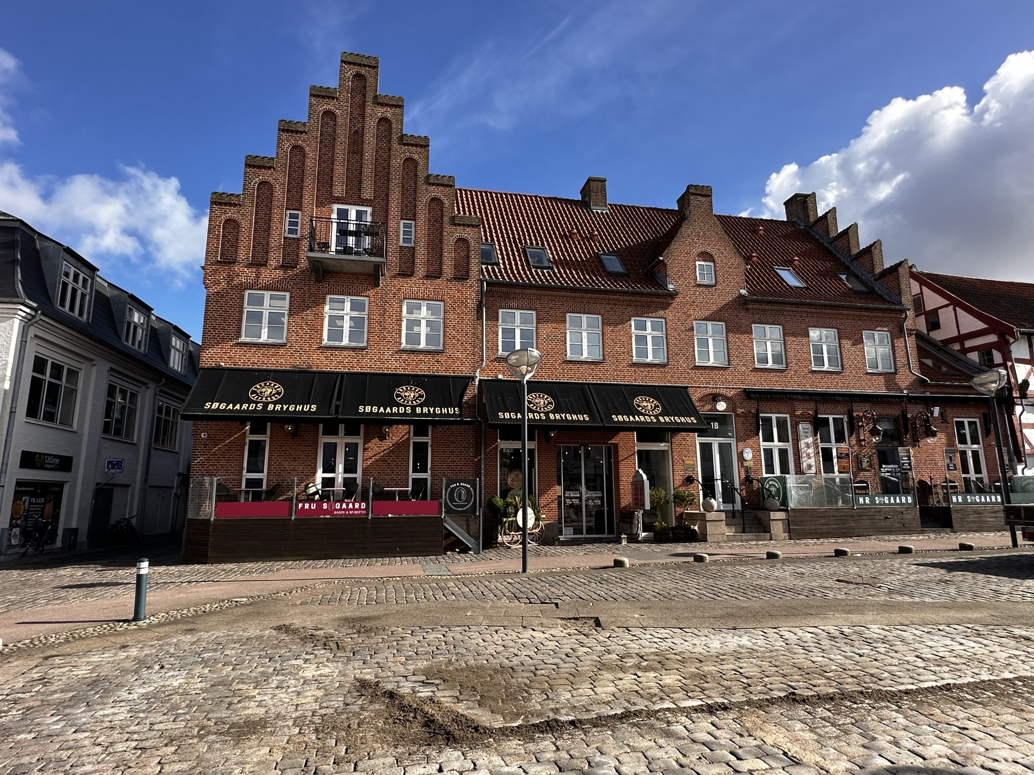 Hyggelig lejlighed med udgang til tagterrasse